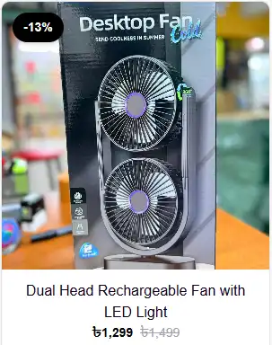 Desktop fan